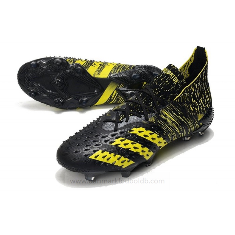 Adidas Predator Freak.1 FG Fodboldstøvler Herre – Sort Guld
